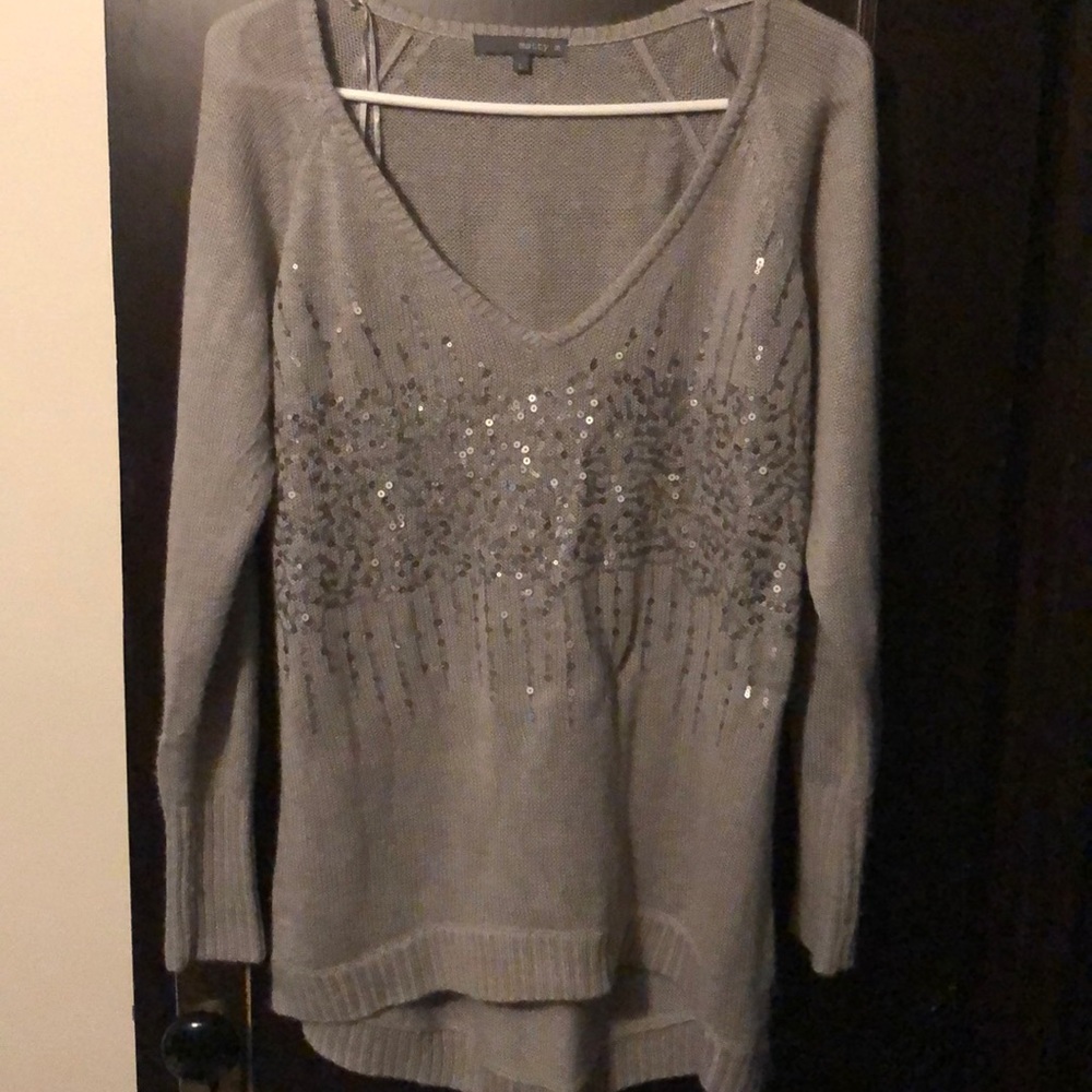 Preowned Matty M sequin sweater